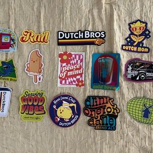 Dutch bros stickers